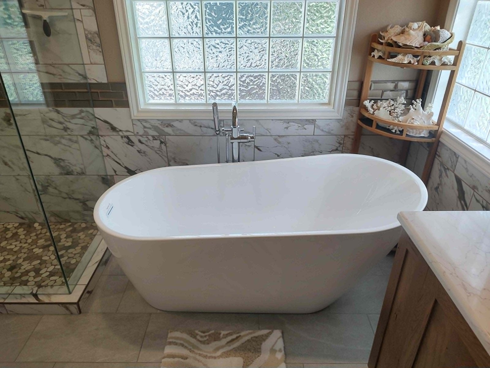 Custom Master Bath Tub Surround