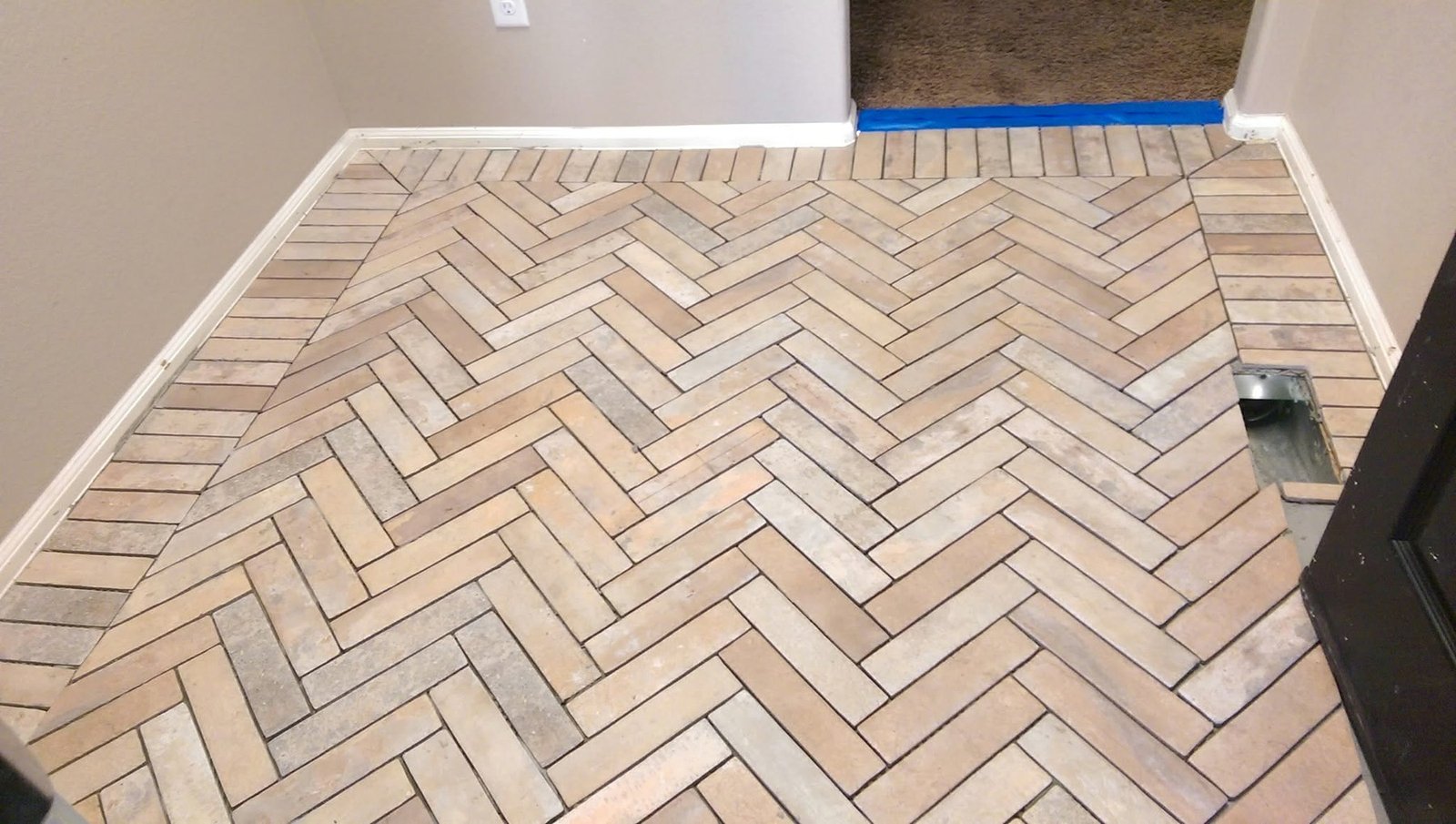 Herringbone with Border