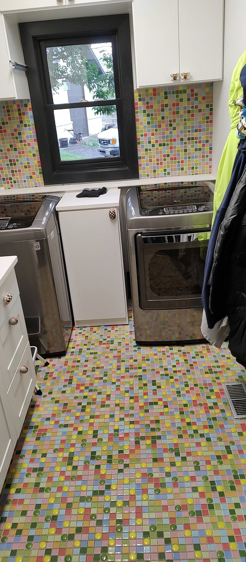 Mosaic Laundry Room