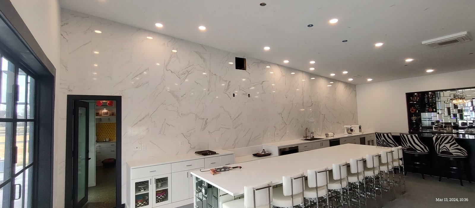 Large-Format Feature Wall